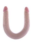 Фаллоимитатор двухсторонний FLEX&FIX SISTEM в ламинате L 426 мм, D 37 мм, киберкожа (947100)