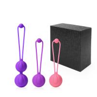 ШАРИКИ ВАГИНАЛЬНЫЕ набор 3 шт, D 35 мм, вес 50x80x100 г (LULU3)