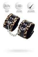 Наручники Anonymo #0102, PU кожа, принт, 19,5 см (УТ-00002426)