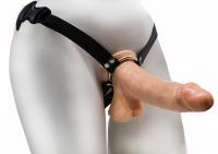 ПОЯС С КОЛЬЦОМ УНИВЕРСАЛЬНЫЙ С БАНДАЖОМ И ФАЛЛОИМИТАТОРОМ Dmax 43 мм, Lраб 145 мм, (271601)