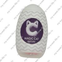Мастурбатор-яйцо Magic Cat Mature, S-Hande белый/телесный (S-174)