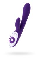 Вибратор с клиторальным стимулятором Nalone Rhythm X2, силикон, фиолетовый, 21,6 см (0T-00008696)