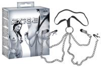 Зажимы на соски и на половые губы Zaumzeug mit Halsriemen (5301820000)