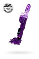 Вибратор с клиторальным стимулятором TOYFA A-Toys High-Tech fantasy, TPR, фиолетовый, 23 см (0T-0000