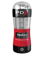PDX Elite ViewTube See-Thru Stroker Мастурбатор прозрачный (RD542)