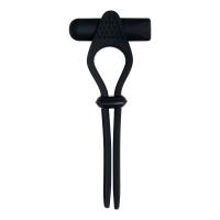 BLACK TIE AFFAIR Эрекционное лассо с вибропулей (ZE-RS-6306-2)