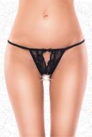 СТРИНГИ ЖЕНСКИЕ С ДОСТУПОМ разм. 50-52, цвет черный (2679)