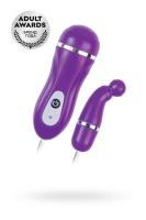 Виброяйцо TOYFA A-toys Beany, ABS пластик, фиолетовый, 5,5 см (0T-00008058)