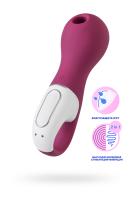 Вакуум-волновой бесконтактный стимулятор клитора Satisfyer Lucky Libra, силикон, красный, 15,7 см (У