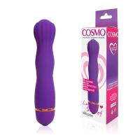 ВИБРОМАССАЖЁР 20 режимов вибрации, L 137 мм D 37 мм, цвет фиолетовый (CSM-23097)