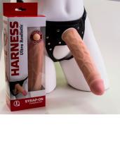 Фаллоимитатор на трусиках HARNESS, L 216 мм D 45 мм (730903)