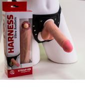 Фаллоимитатор на трусиках HARNESS, L 160 мм D 37 мм (731703)