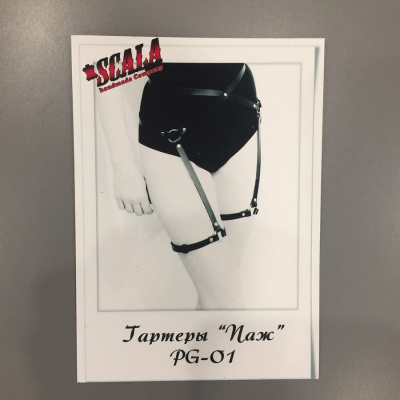 Гартер Паж 15мм BDSM SCALA (PG-0112)