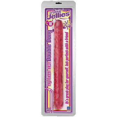 Фаллоимитатор двухголовый 18 розовый (287-03 CD DJ)