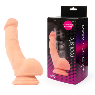 ФАЛЛОИМИТАТОР L 140 мм D 45 мм, киберкожа (EE-10230)