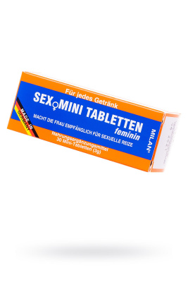 Таблетки возбуждающие Milan Sex Mini Tabletten feminin для женщин, 30 шт. (00000074)