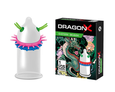 НАСАДКА СТИМУЛИРУЮЩАЯ SITABELLA EXTENDER ДРАКОН EASTERN (1442)