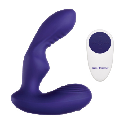 THE ROCKER Вибромассажер простаты с поступательными движениями и пультом ДУ (ZE-AP-5590-2)