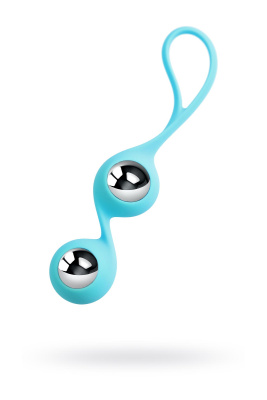 Вагинальные шарики L'EROINA by TOYFA Futa, силикон, голубой, 11 см (УТ-00000346)