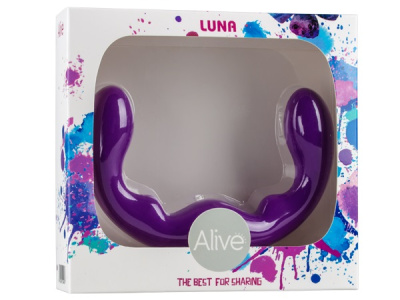 Luna Гибкий безременной страпон без вибрации (20443)